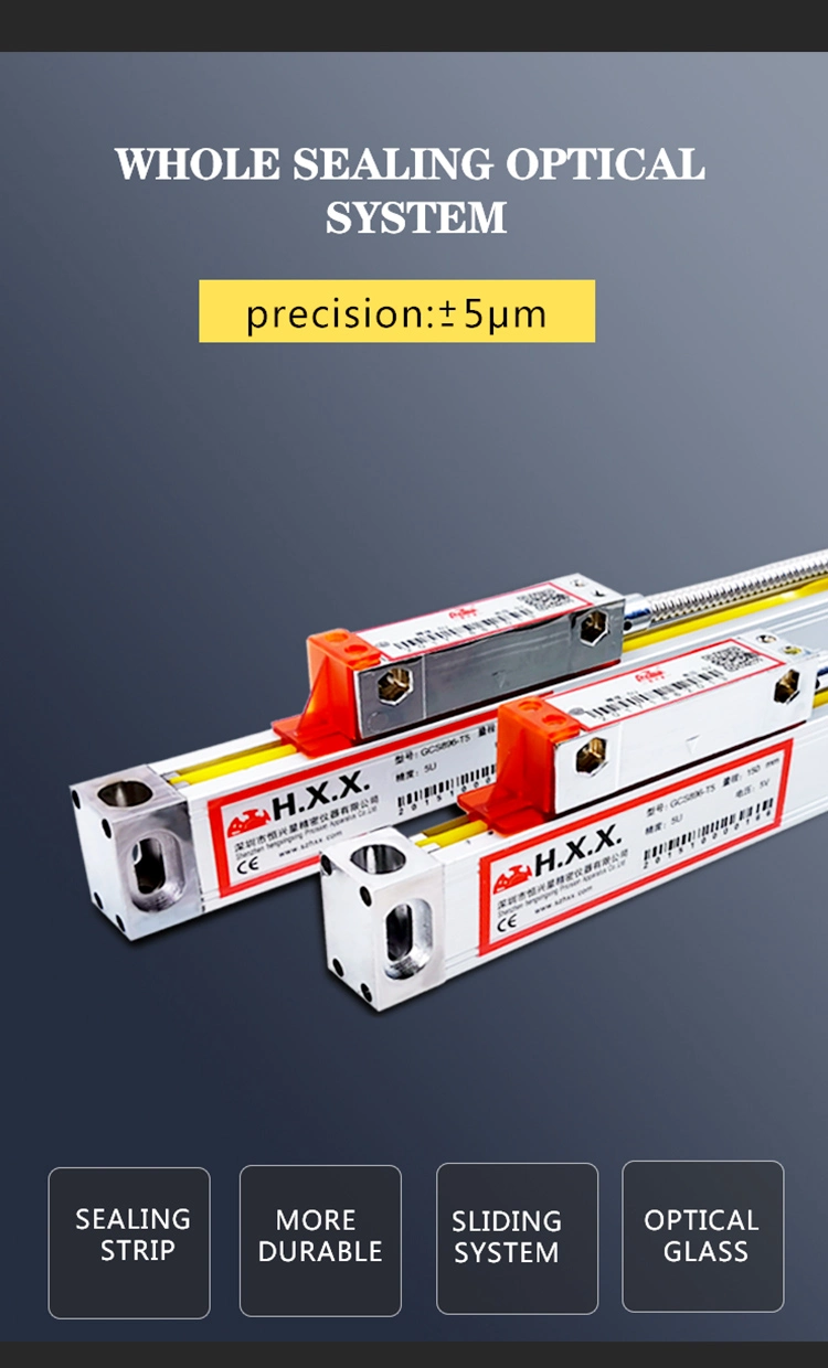 New Hxx 1 Axis Digital Readout Dro with Linear Scale