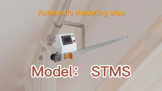 Maxi misuratore digitale per fissaggio lunghezza macchina per tubi in alluminio